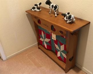 Small quilt rack