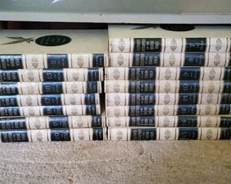 Complete set of 1958 encyclopedias 