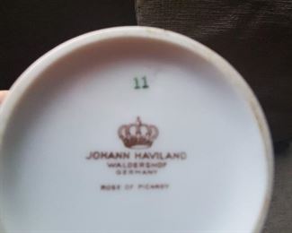 Johann Haviland china set