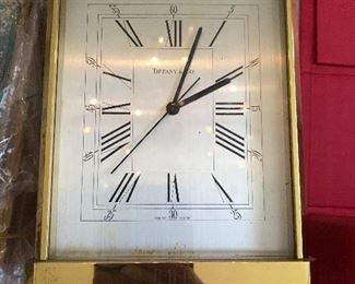 Tiffany mantel clock
