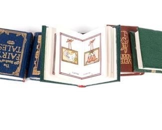 BARBARA RAHEB MINIATURE BOUND BOOKS