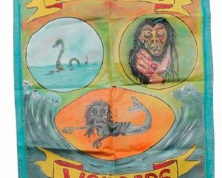 Selection of circus side show banners