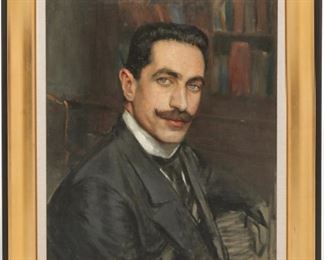 Portrait of a man by Giovanni Boldini (Italian, 1842-1931)