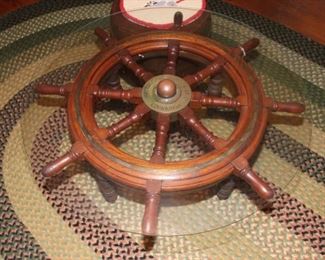 Mactaggart, Scott & Co. Edinburgh -  Ships Wheel