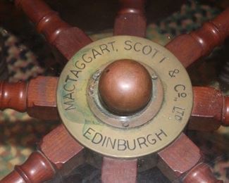 Mactaggart, Scott & Co. Edinburgh -  Ships Wheel