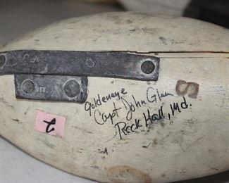 "Goldeneye" Capt John Glen, Rock Hall Md.