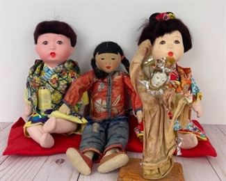 4 Asian Dolls