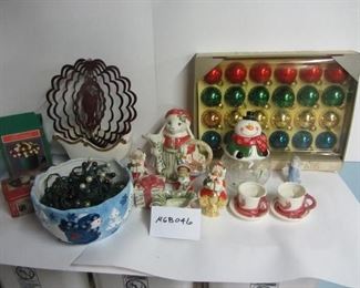 Assorted Christmas Decorations