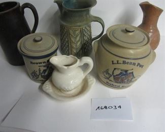 Assortment of Ceramic Pots Pitchers