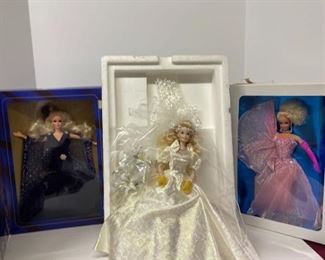 Barbie Collectables and Wedding Barbie
