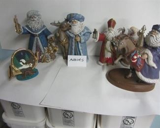 Ceramic Santas