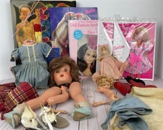 Doll Repair Lot Doll Parts