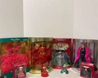 Happy Holidays Barbies I