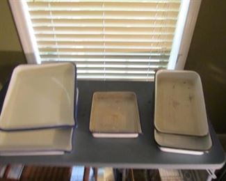 Porcelain Coated Trays