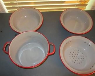 Republic Ware Dove Tone Spaghetti Pot Set