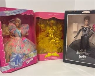 Three Barbies