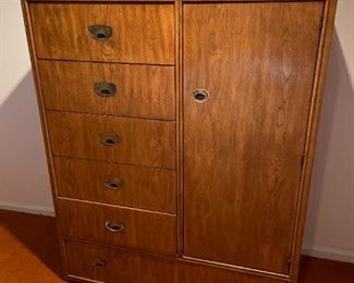 . . . the matching Drexel chest of drawers