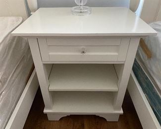 white nightstand