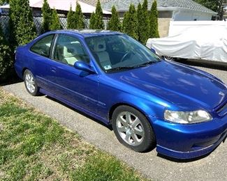 99 Honda Civic Si  <60,000 miles 