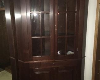 Corner China Cabinet 