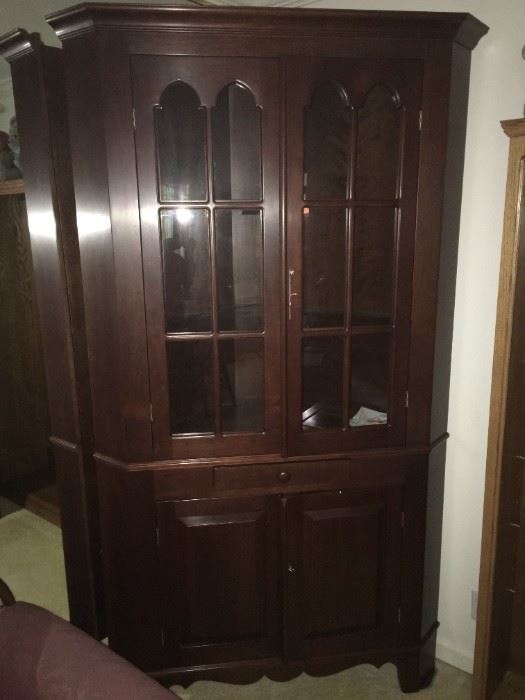 Corner China Cabinet 