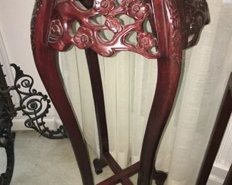 marble top plant stand