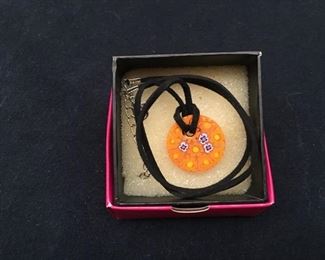 Murano Italy glass necklace