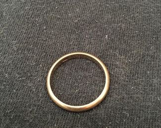 ring stamp 333-33.3 pure gold 8k  3.g