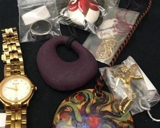 various collection of costume jewelry