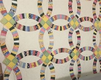 double wedding ring quilt