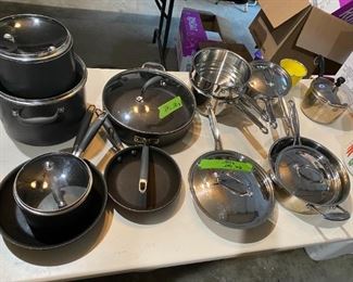 2 sets of cookware