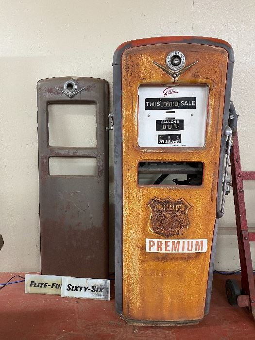 Old Gilbarco Gas Pump