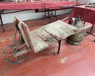 Primitive Wheelbarrow (Metal Wheel)