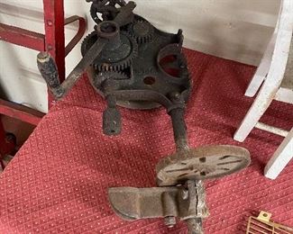 Early Buffalo Forge Company Post Drill 