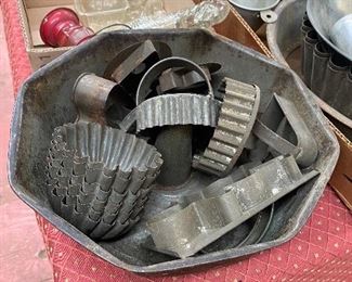 Old Cookie Cutters and Kitchenware