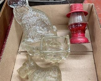 Glass Candy Containers