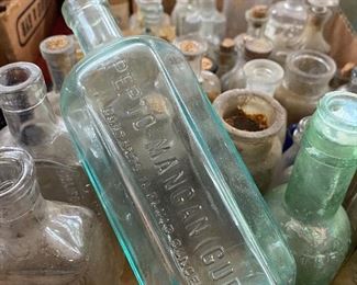 Several Old Medicine Bottles