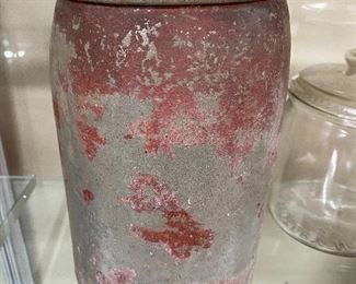 Salt Glaze Pottery Storage Jar