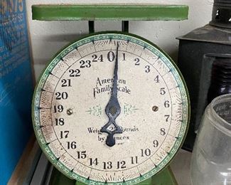 Green Paint American Family Scale