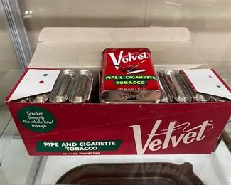 Velvet Tobacco Tins (Unopened)