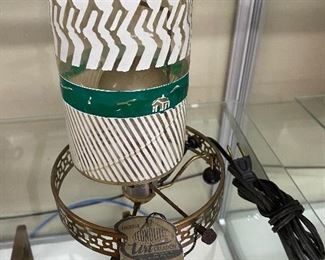 Old Econolite Motion Lamp with Hanging Tag