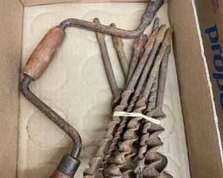 Old Bit and Brace Set