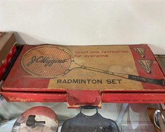 Old JC Higgins Badminton Set in Box