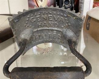 Antique Geneva Hand Fluter