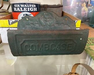 Early Tin Comb Case