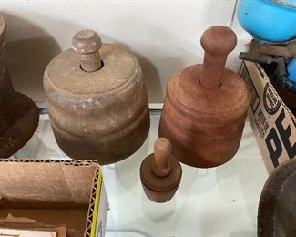 Old Wooden Butter Molds
