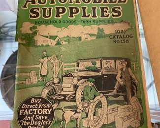 1927 Automobile Supplies Catalog
