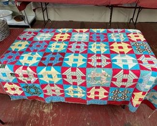 Assorted Old Quilts