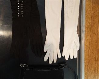 White and Black Evening Gloves this Breakfast at Tiffany's, loved it.