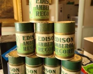Edison Amberol Record Rolls